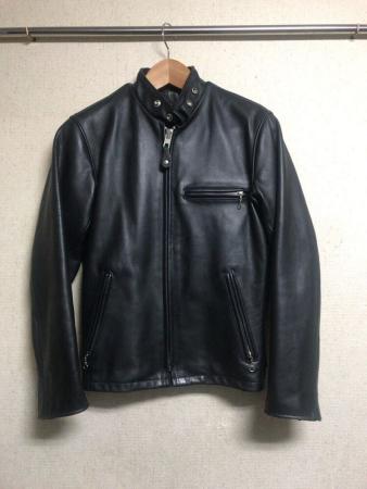 schott 641 シングル ライダース 34 立ち襟 ライナー付き / 141 buco j-100