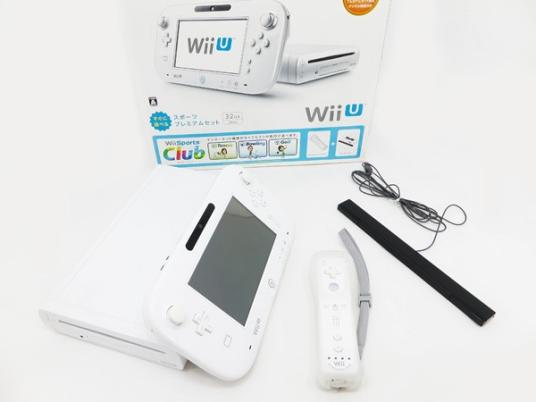 ○美品 Wii U すぐに遊べる スポーツプレミアムセット 32GB シロ