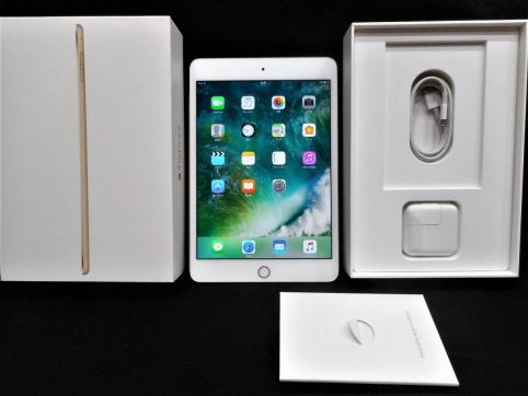 ☆1円スタート☆Apple/アップル iPad mini4 A1538 MK6L2J/A 16GB Wi-Fiモデル ゴールド ④