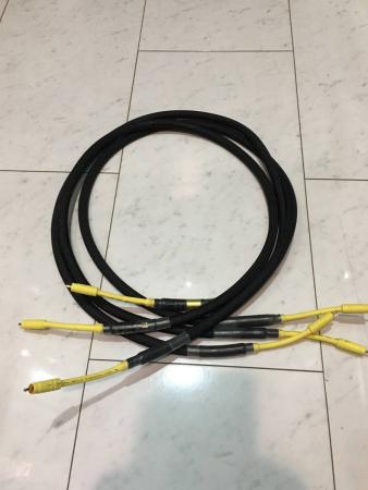 ＰＡＤ　Purist Audio Design ＲＣＡビデオケーブル（1.５m）３本セット　映像ケーブル　デジタルケーブル　レア　希少