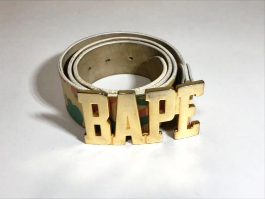 BAPE バックルベルト