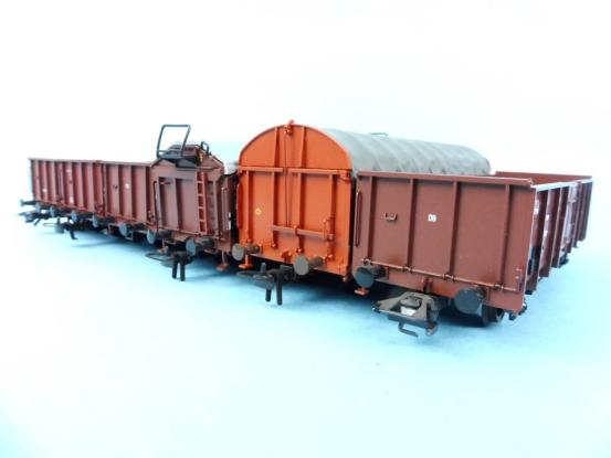 6-32＊クラインモデルバーン・貨車いろいろ まとめ売り・HOゲージ・鉄道模型・外国車両／6両（kka）