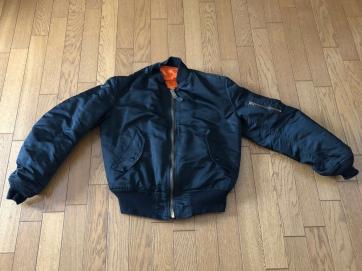 ALPHA INDUSTRIES.INC. アルファ○MA-1/フルジップリバーシブル