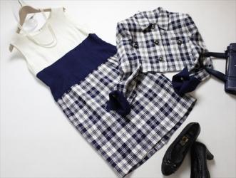 定9万*王室御用達 ミスアシダmiss ashida 華やかジャケット+ひざ丈ワンピーススーツ*9サイズ 入卒式フォーマル謝恩会