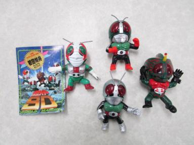 仮面ライダーSD 仮面 BANDAI マイティ―ライダーズ コレクション1