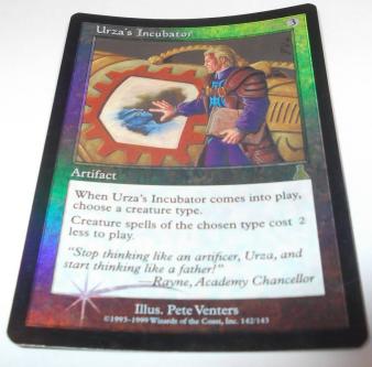 MTG FoilUDS Foil/UDS ウルザの保育器/Urza's Incubator 英語版1枚