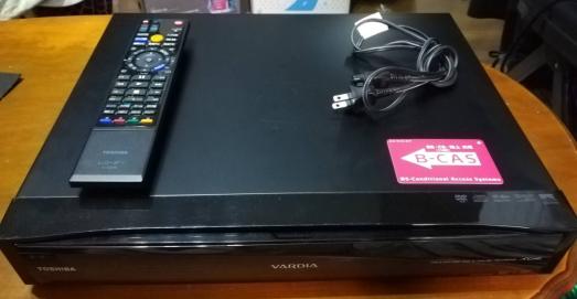 RD-S304K 東芝 W録 VARDIA VHSのダビングなどにオススメ DVDレコーダー