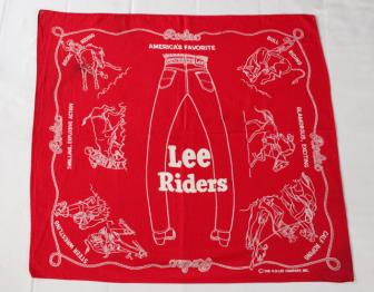 50's ビンテージ】Lee(リー)◇RIDERS バンダナ /レッド 【公式通販】
