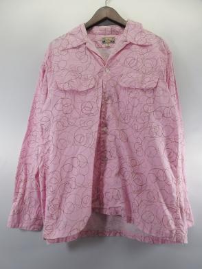 最安値，爆買い ドライボーンズ Dry Bones 総柄 長袖 シャツ L ピンク 茶 40 コットン 薄手 カットソー トップス 日本製(メンズファッション)｜売買されたオークション情報、yahooの商品情報をアーカイブ公開 - その他