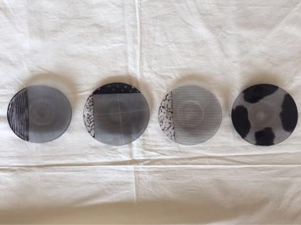 辻和美 辻和美さん 小皿 4枚セット /factory zoomer factoryzoomer