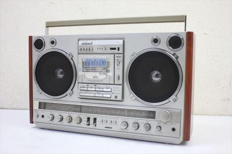 A4476NU 【現状保証無し】ラジカセ ナショナル RX-7000 STATION カセットプレーヤー FM/AMステレオラジオカセット メタル対応 レトロ