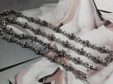 Chrome Hearts☆ タイニーechプラスネックレス50cm 本物保証