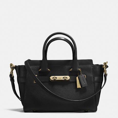 コーチ スワッガー 27 ペブル レザー コーチ（COACH） COACH コーチ 
