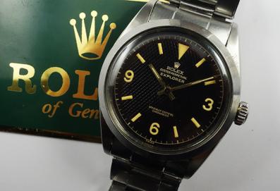 HANDLER！ROLEX 6298 超希少！初代エクスプローラー ギョウシェ文字盤