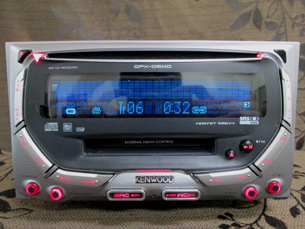 KENWOOD CD&frasl;MDデッキ 整備済 DPX-05MD＜＜売切り♪ M1093