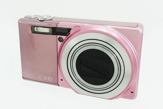 ◇美品【RICOH リコー】CX6 コンパクトデジタルカメラ ピンク ,□◇美