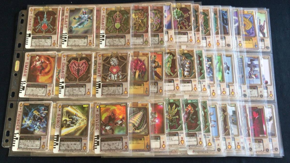 仮面ライダー ブレイド ラウズカード キラあり カード 大量 セット