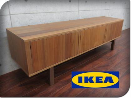 ■展示品■IKEA/イケア■北欧■最高級ライン■STOCKHOLM/ストックホルム■ウォールナット■モダン■TVボード■sss5473k