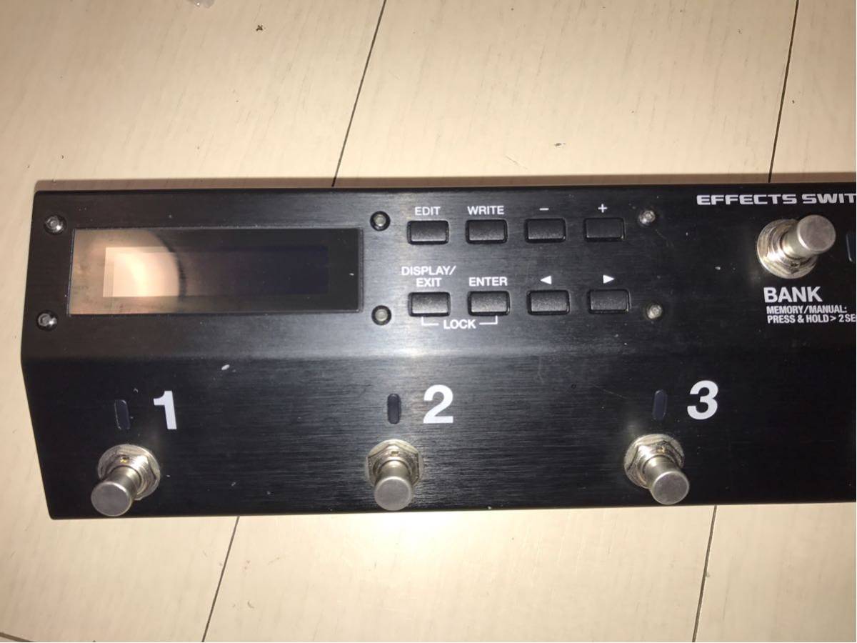 HOT，新作 BOSS ES-5 Effects Switching System MIDI プログラマブル