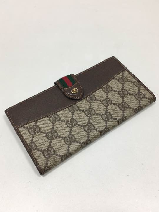 大得価，限定セール GUCCI オールドグッチ シェリーライン 長財布(女性用財布)｜売買されたオークション情報、yahooの商品情報をアーカイブ公開 - オークファン 服飾小物