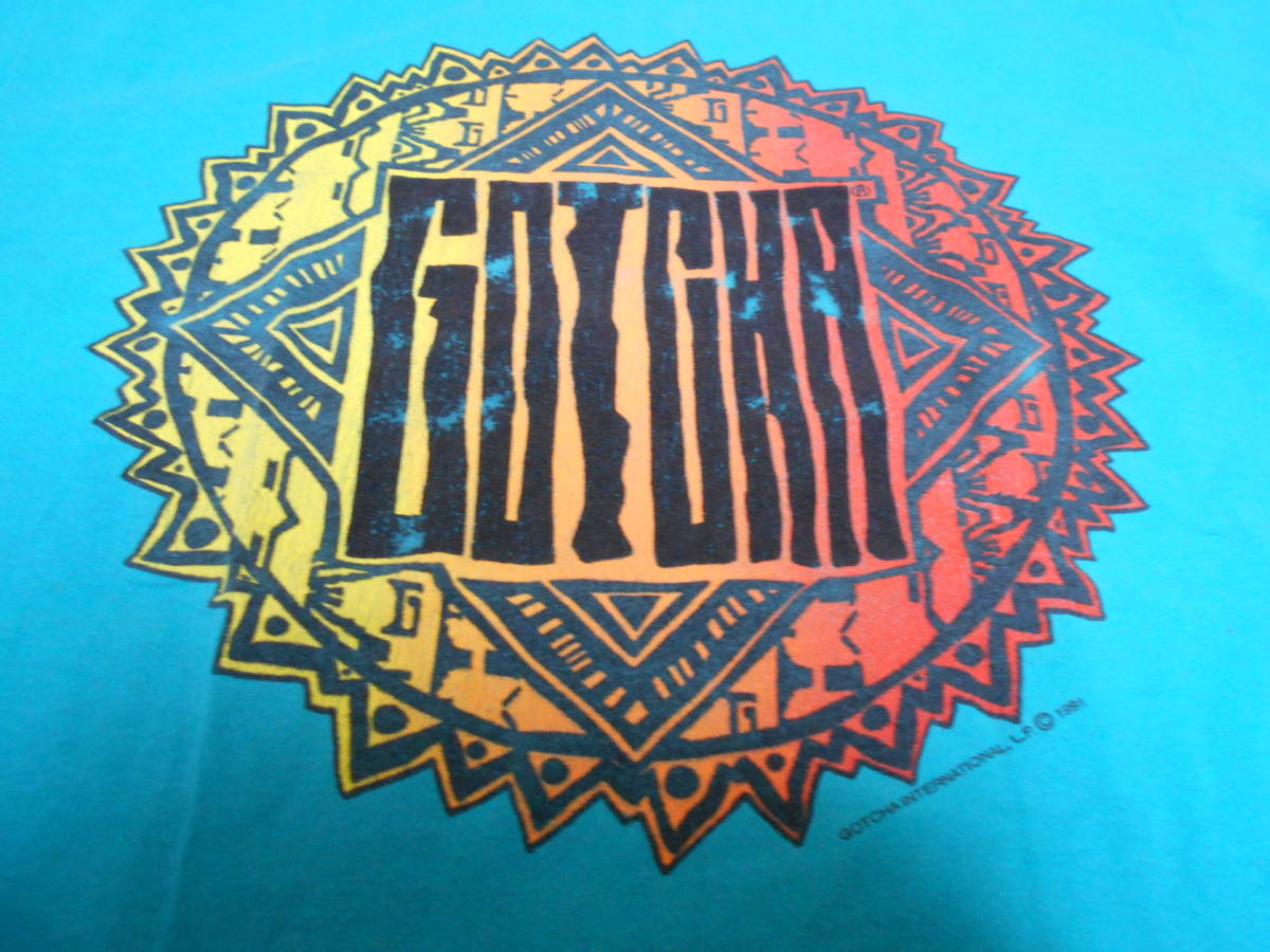 1991年製 GOTCHA ビンテージ Tシャツ オールドサーフ サーフィン 