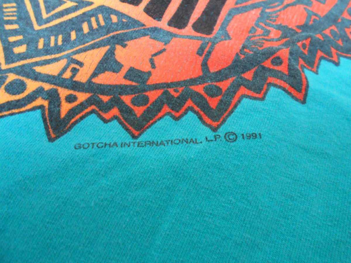 1991年製 GOTCHA ビンテージ Tシャツ オールドサーフ サーフィン 