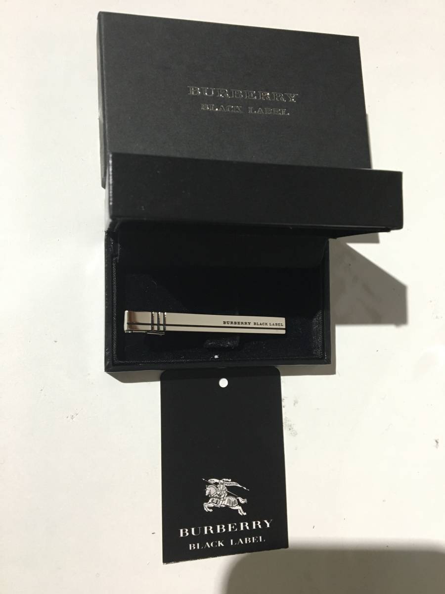BURBERRY BLACK ネクタイピン LABEL（ネクタイピン）のフリマアイテム