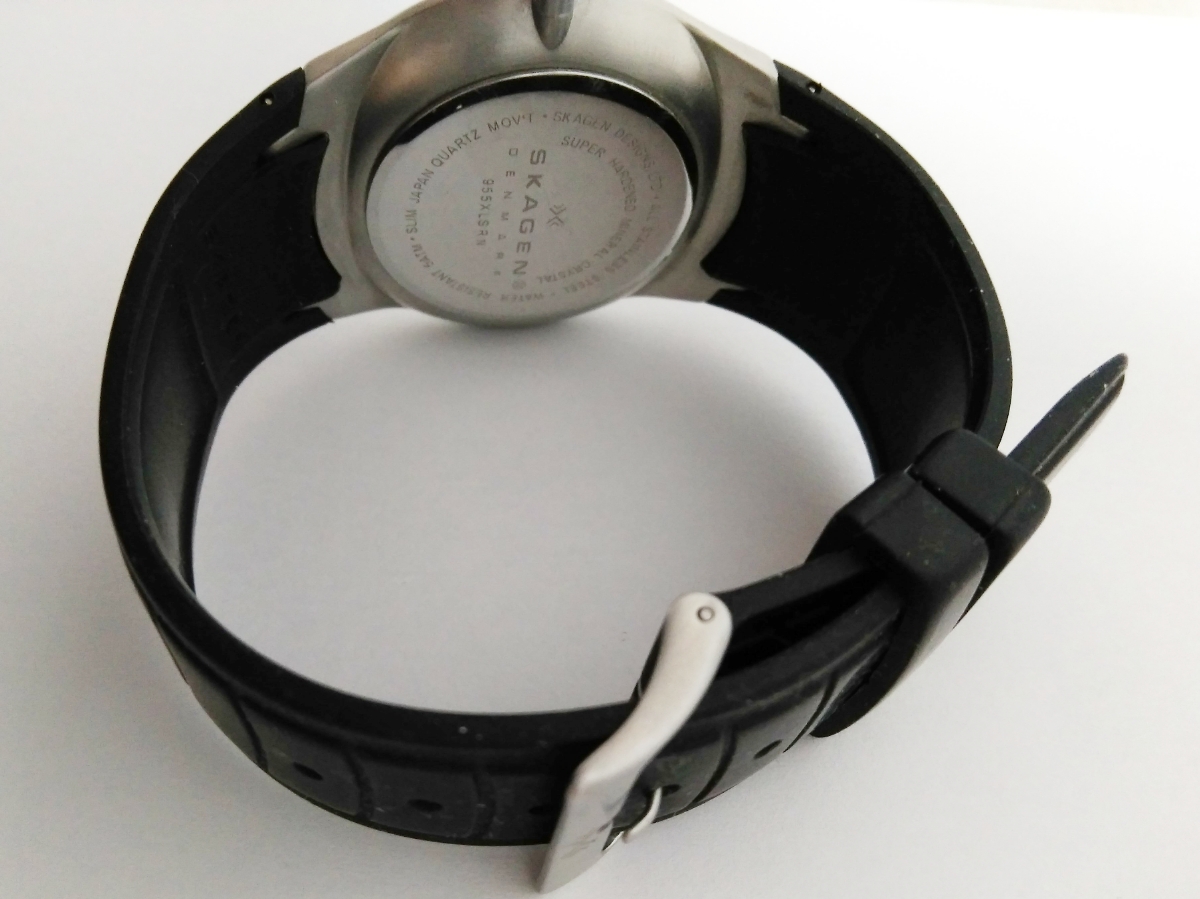 値下げ！】【送料無料】【美品】電池交換済み！SKAGEN スカーゲン 