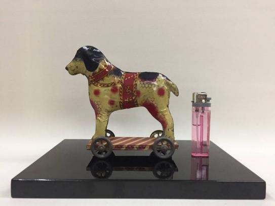 Pat the Pup犬のブリキゼンマイ おもちゃ 日本製 当時物◇【ブリキ