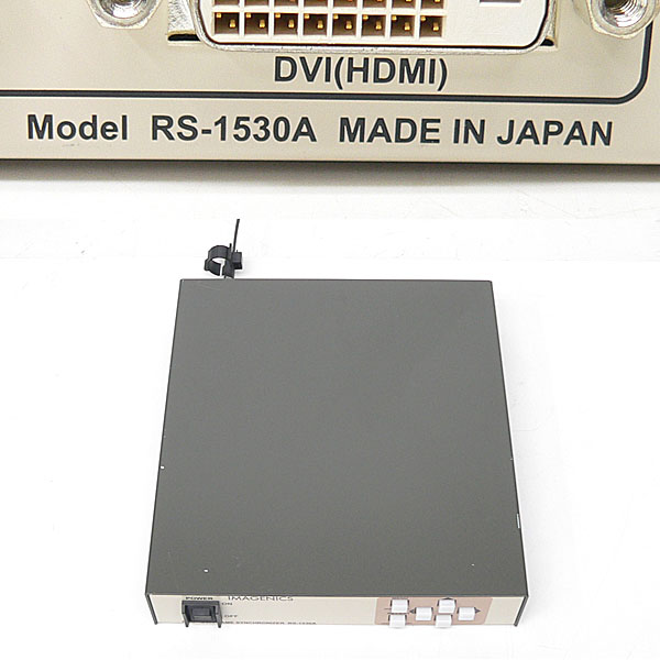 ＃IMAGENICS/イメージニクス RGB入力-DVI出力フレームシンクロナイザ RS-1530A　① IMAGENICS RS-1530 RGB入力-DVI出力フレームシンクロナイザ RS-1550B HDCP対応DVI ADC-165