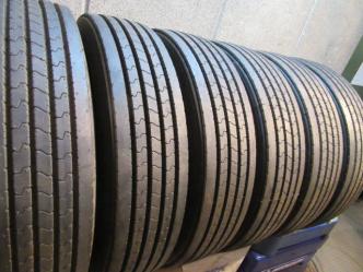 新車外し YOKOHAMA 225/80R17.5 123/122L RY237 6本セット 2017年製 大