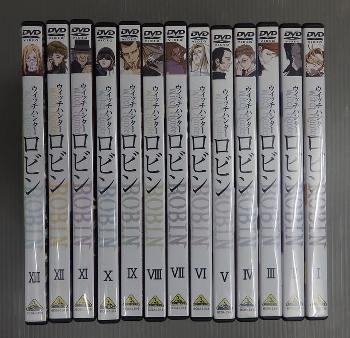 DVD ウィッチハンターロビン Witch Hunter ROBIN 全13巻セット
