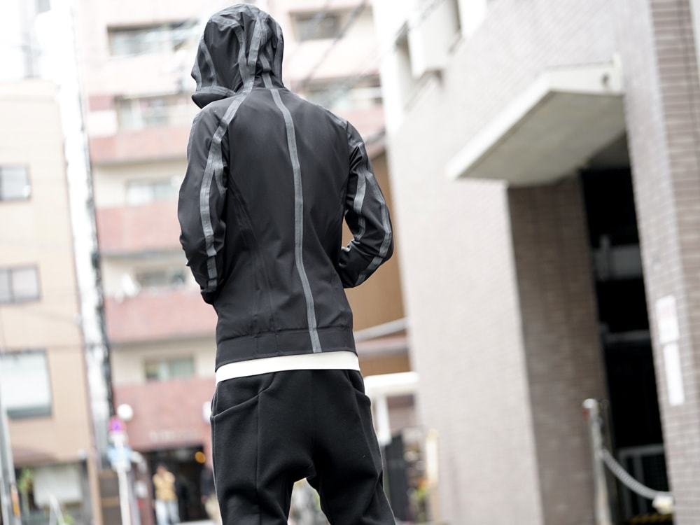 DEVOA 17SS Composite Jacket （サイズ2）Cotton/Wool Charcoal 