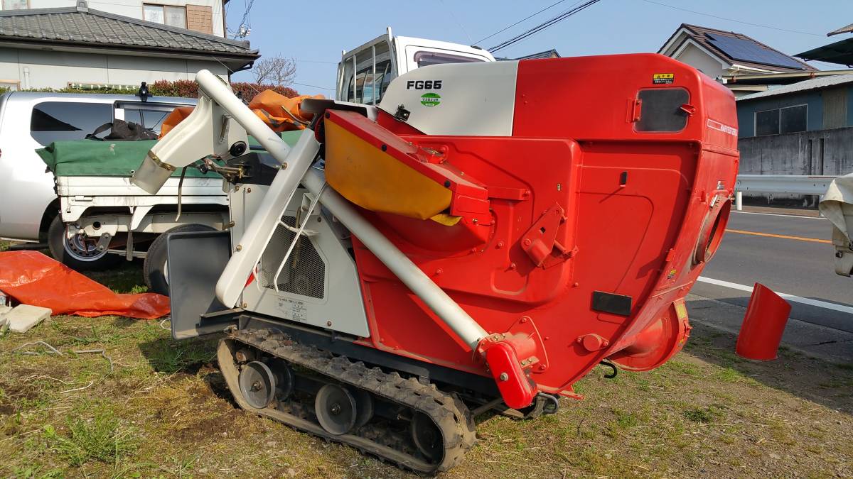 中古ハーベスターカタクラFGS65 カタクラ 上越〇商品詳細中古農機具 