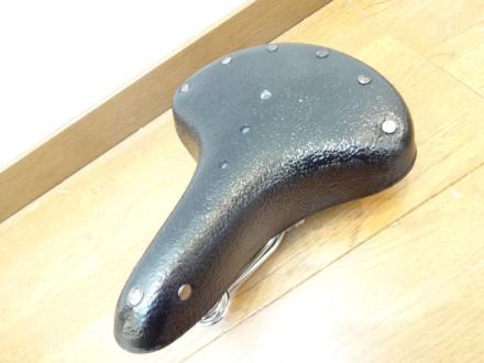 ★新品　カシマ　皮サドル　ビンテージ★