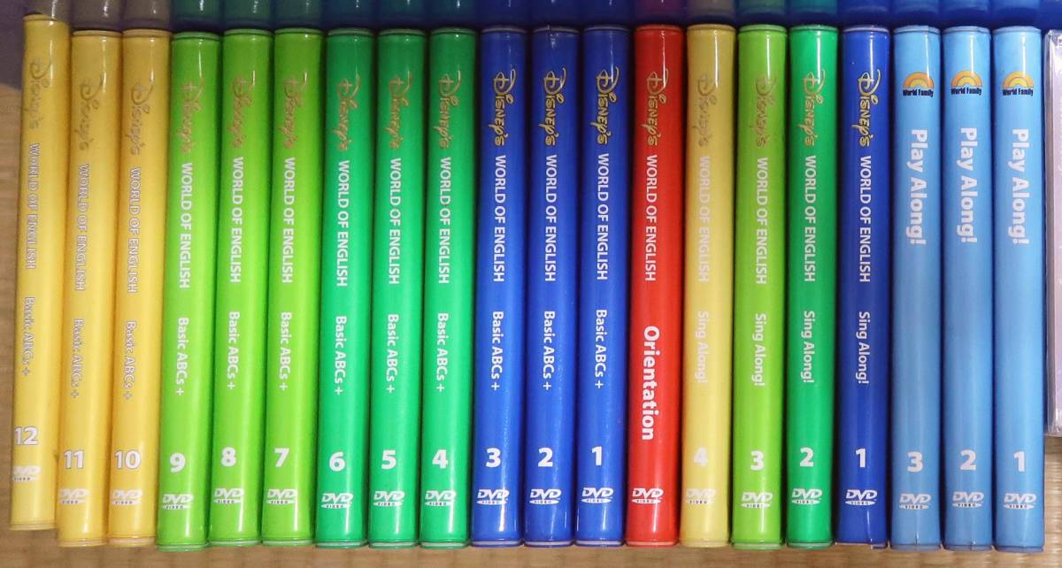 ディズニー英語システム DVD+CD+Book+Card 中古 ディズニー 英語