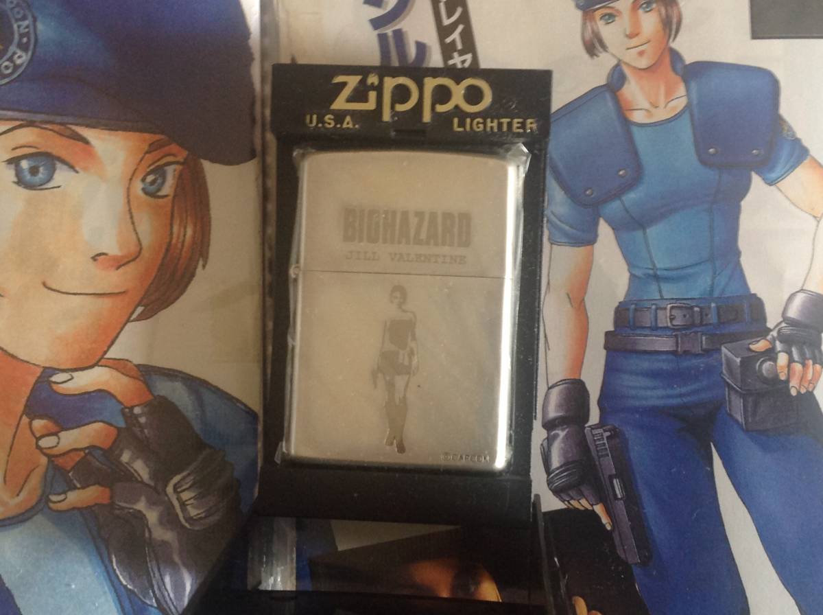 バイオハザード zippo ジル・バレンタイン バイオハザード 0 ZIPPO 