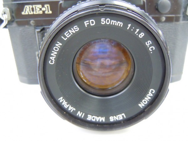 販売ネット 77-2746-25 Canon キャノン AE-1 カメラ FD 50mm 1:1.8 埼