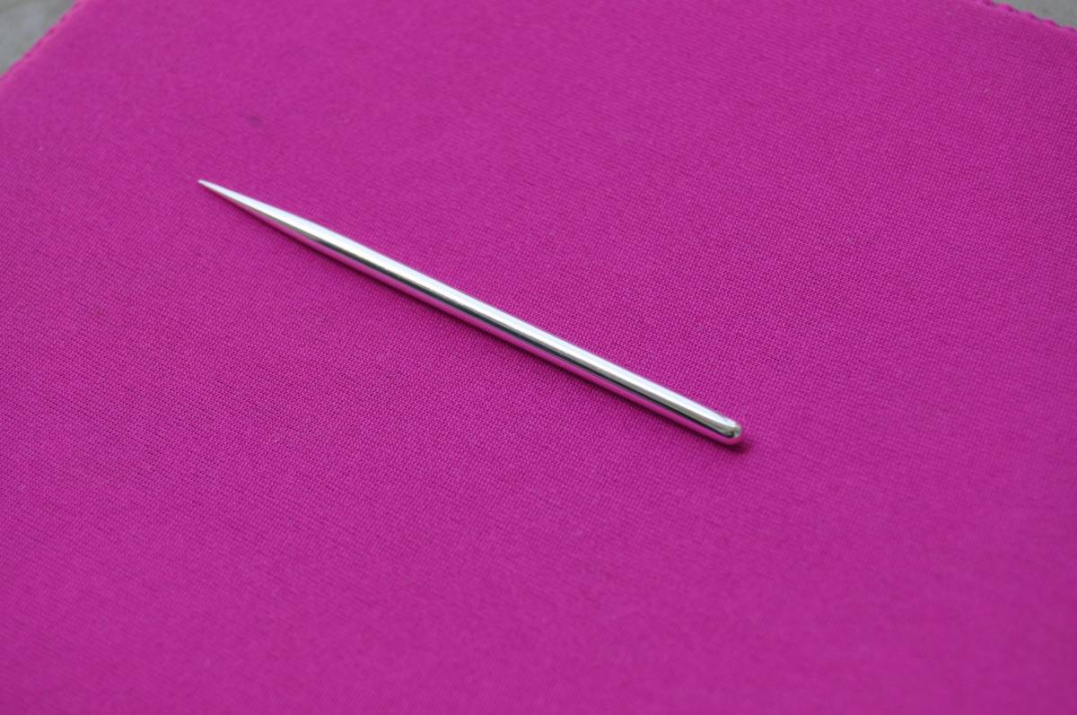 SV925銀製 てい鍼 75mm×3mm 鍼 | てい鍼 小里式てい鍼