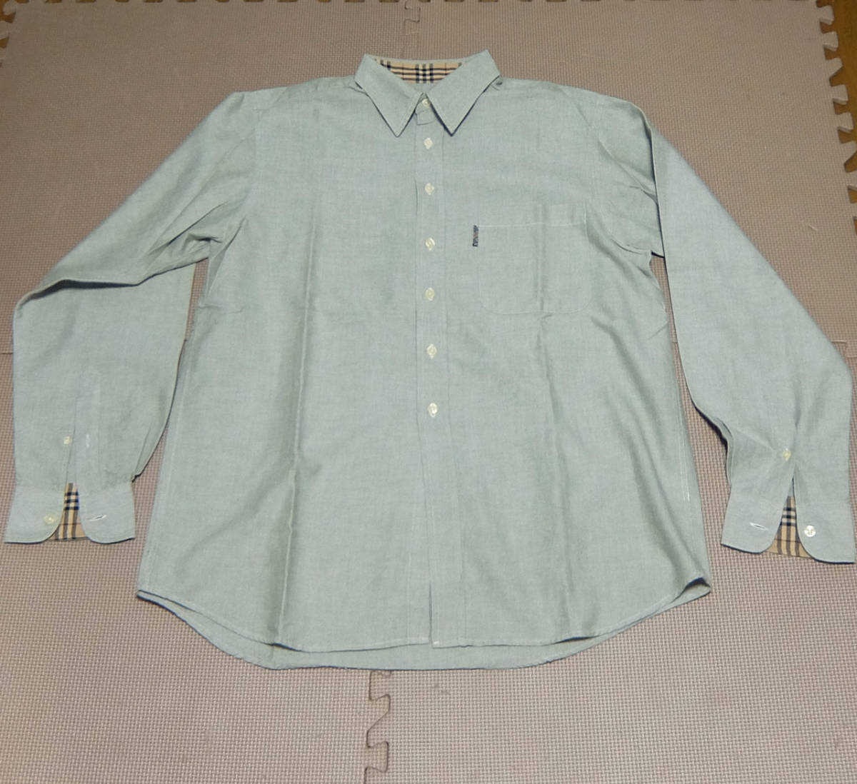 BURBERRY LONDON バーバリー 長袖シャツ グレー L 【公式通販】