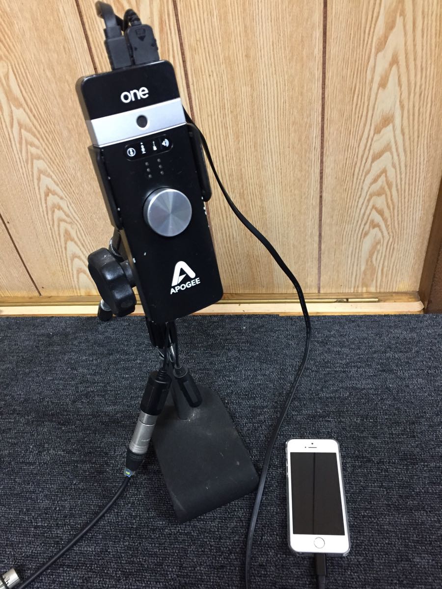 DTM/DAW Apogee one オーディオインターフェース