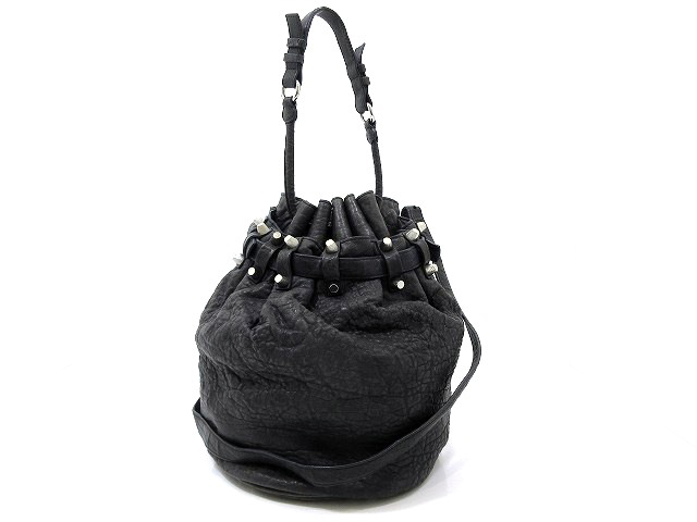 1円 Alexander Wang アレキサンダーワン○2way スタッズバッグ レザー 
