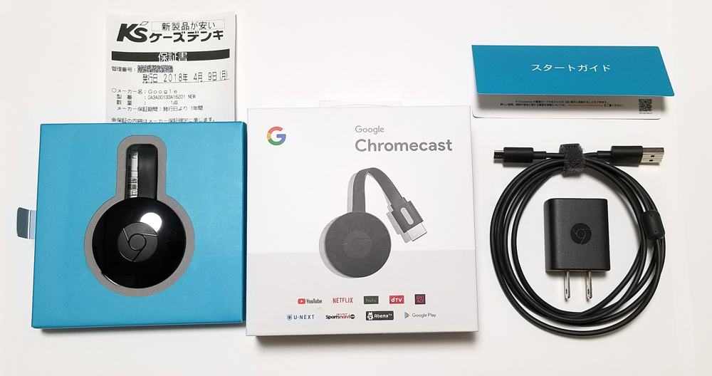 chromecast 第二世代（スマートフォン・タブレット）の通販 - Google 