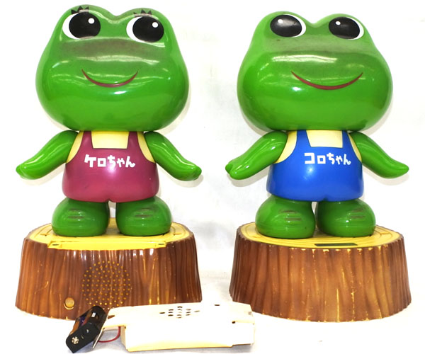福助商店】昭和レトロ 店頭コルゲン コロちゃんソフビ 新旧ソフビ当時