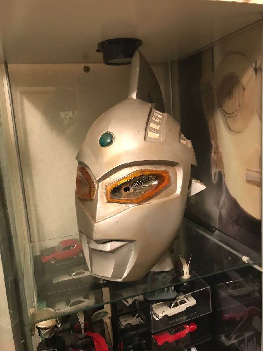 レア物　ウルトラセブン　1/1スケール　レプリカマスク Yahoo!オークション - 貴重 ウルトラセブン レプリカマスク 1/1サイズ
