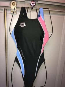 アリーナ ARENA 競泳水着 ハイレグ nux もろく 強光沢 激レアカラー 