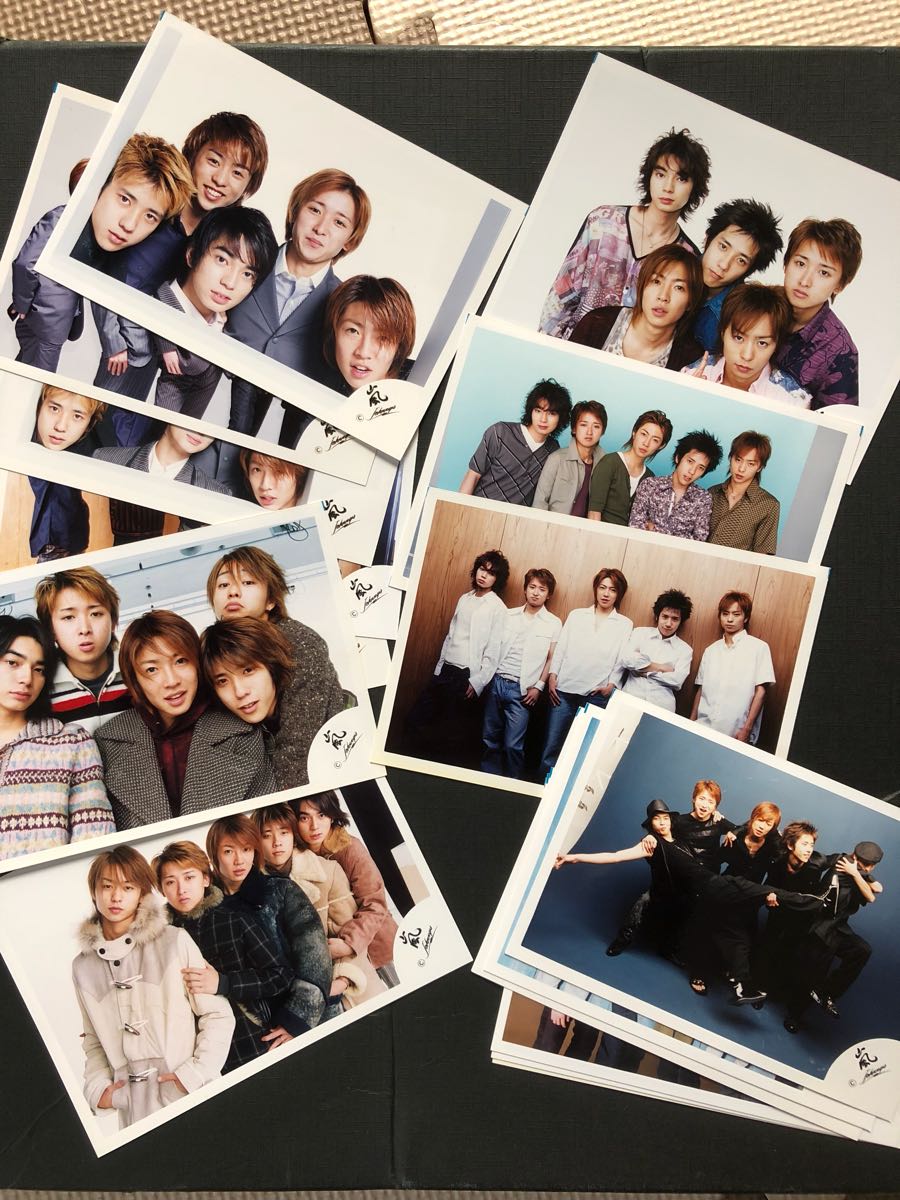 ☆嵐集合 大野智 櫻井翔 相葉雅紀 二宮和也 松本潤☆ 嵐ロゴ公式写真
