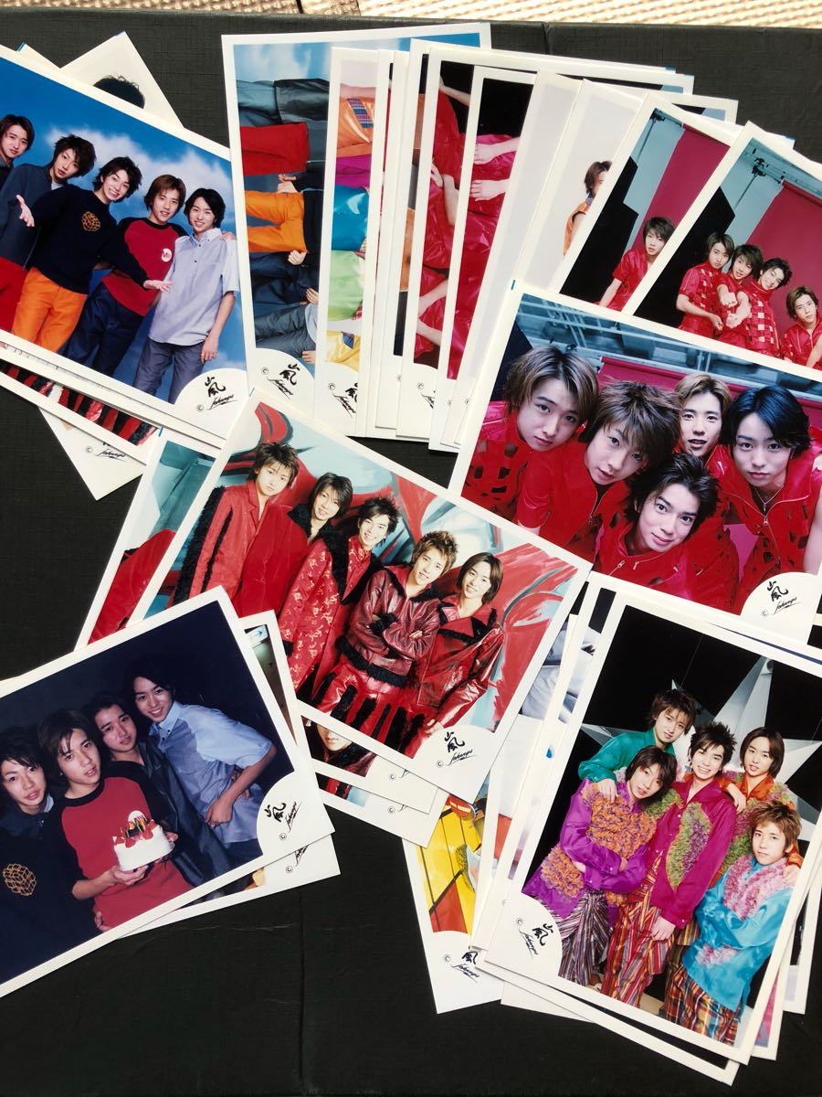 ☆嵐集合 大野智 櫻井翔 相葉雅紀 二宮和也 松本潤☆ 嵐ロゴ公式写真