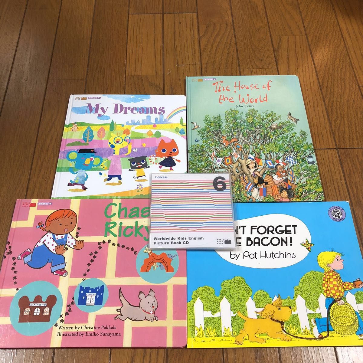 ワールドワイドキッズ 絵本 24冊 CD6枚 【公式通販】