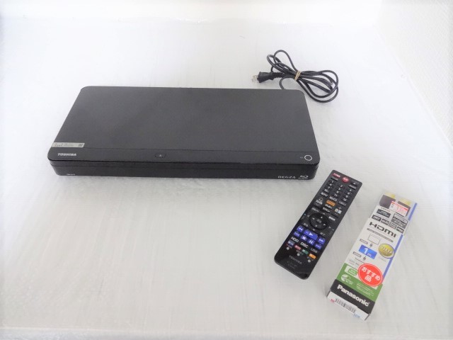 TOSHIBA レグザ DBR-Z610 HDD/BDレコーダー 3D対応 mini B-CAS付き